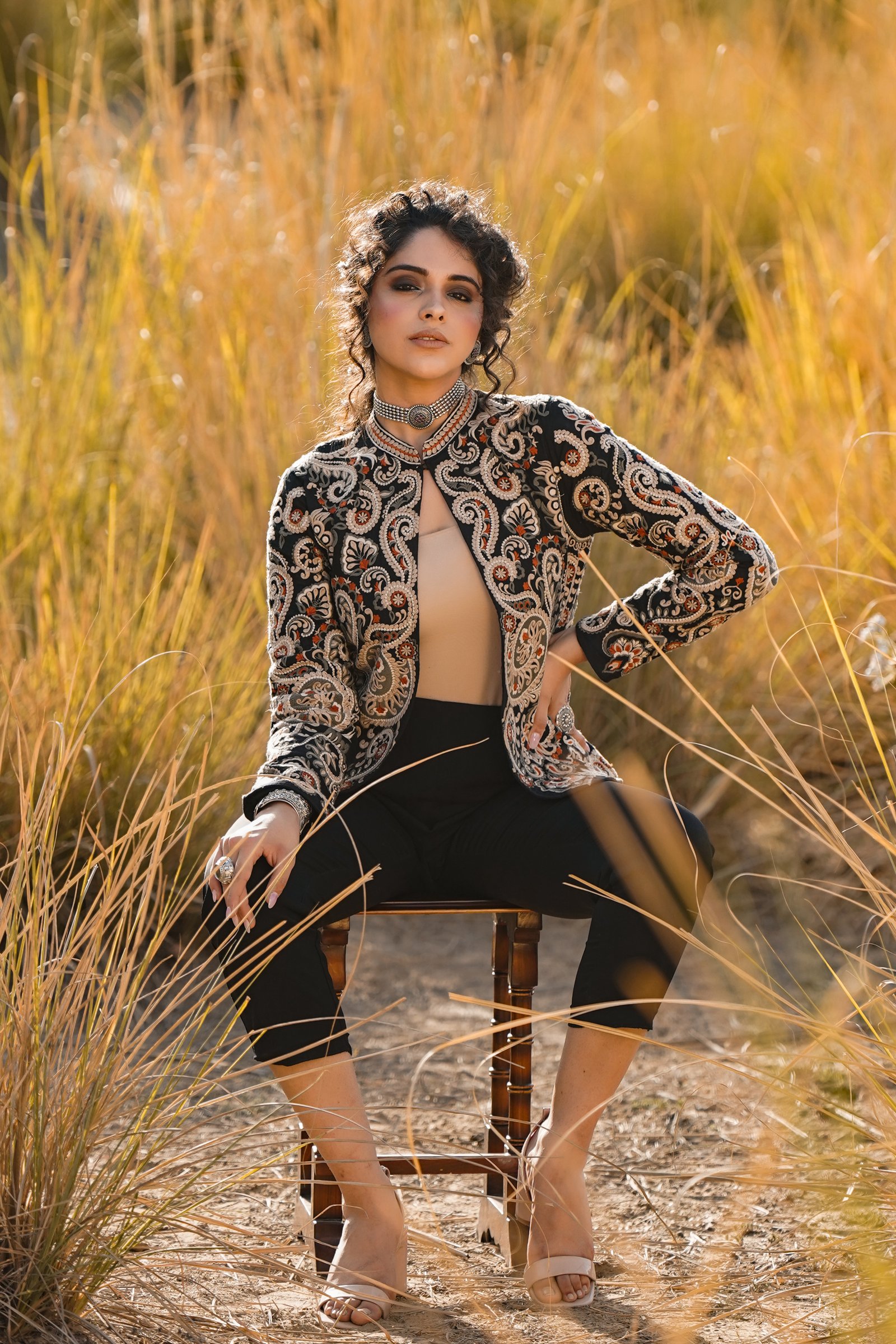 Bohemian Jacket full embroidery jacket