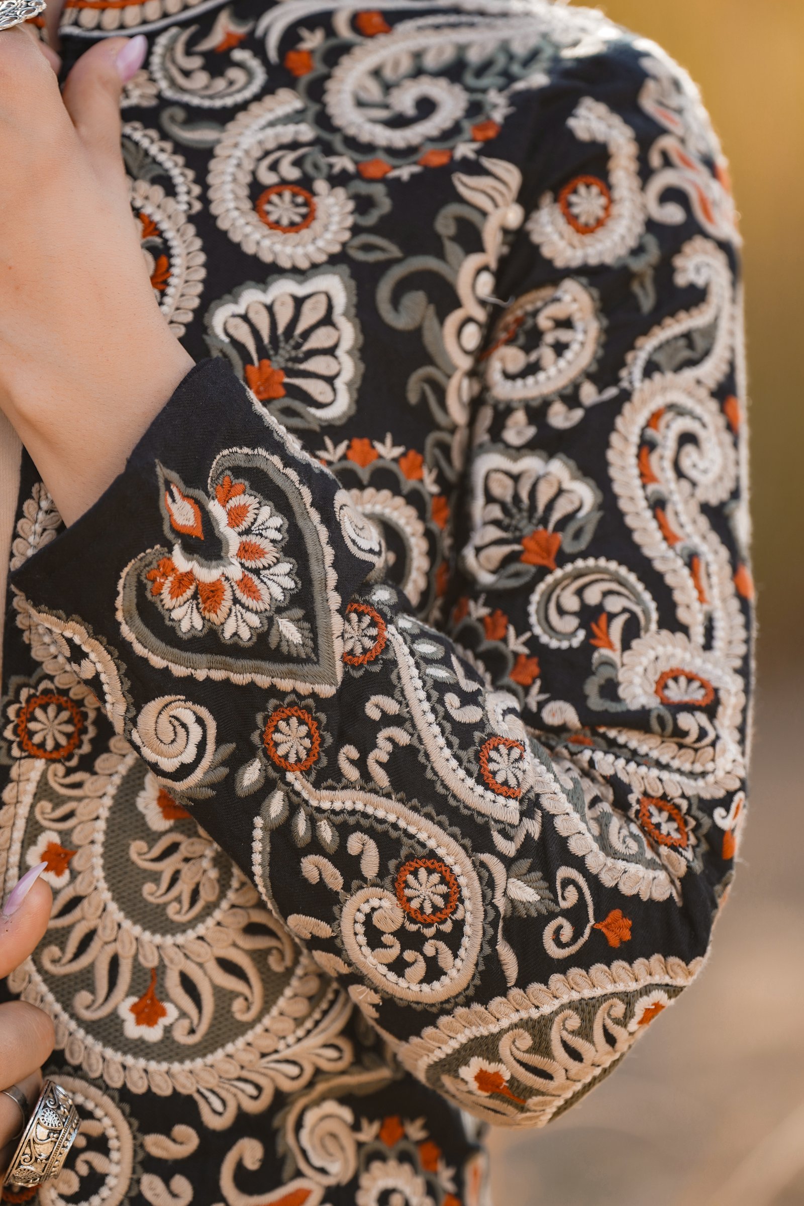 Bohemian Jacket full embroidery jacket