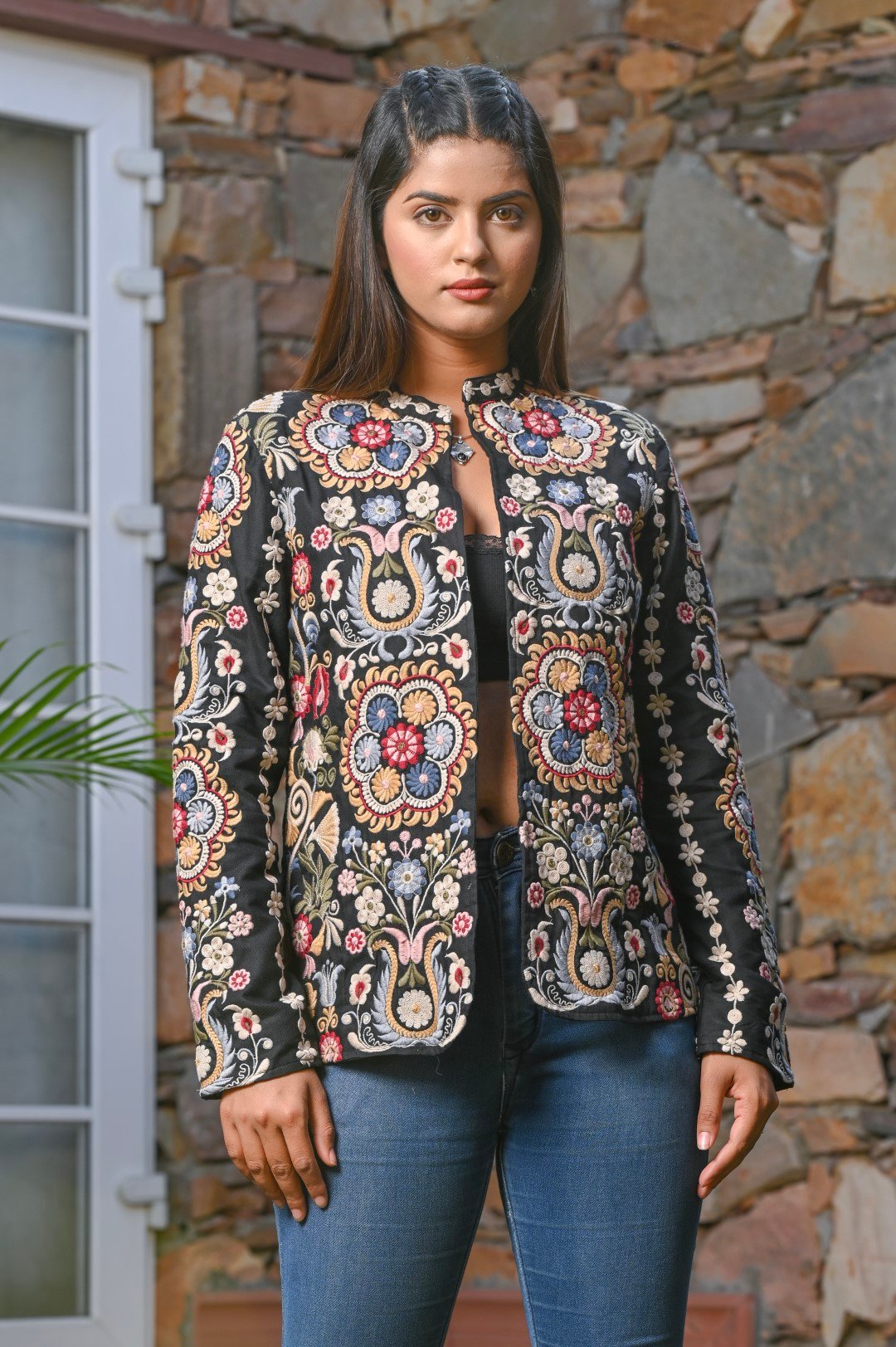 Women Embroidery Jacket