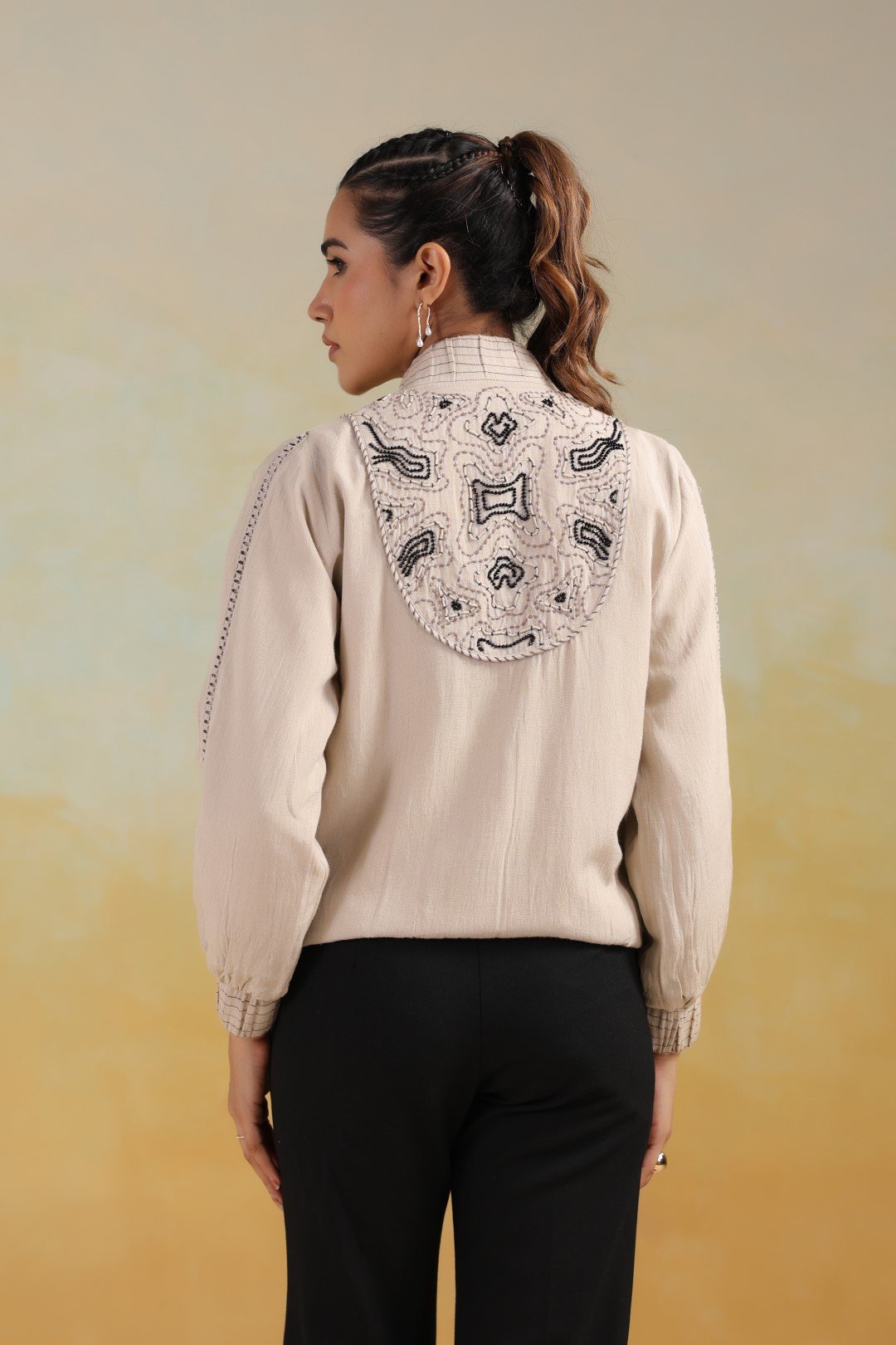 WOMEN HAND WORK & EMBROIDERY FASHION  JACKET