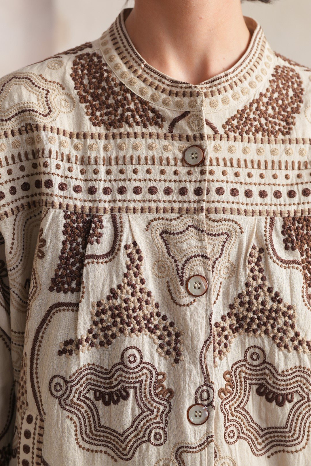 BOHEMIAN JACKET WITH EMBROIDERY